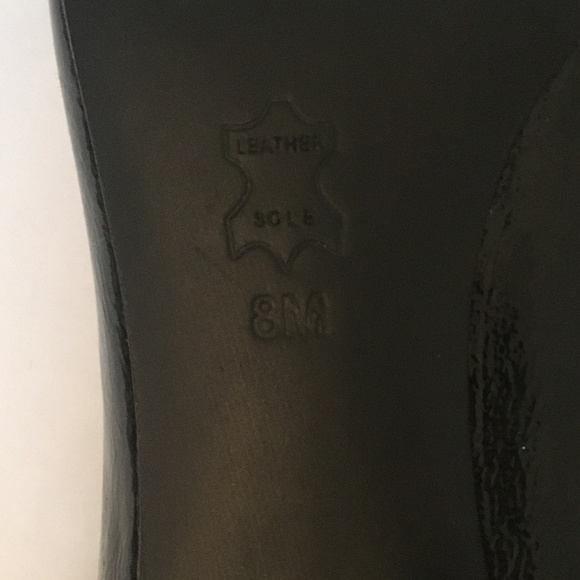 Tory Burch Caroline Black Patent Flex Pump size 8 - Picture 7 of 8